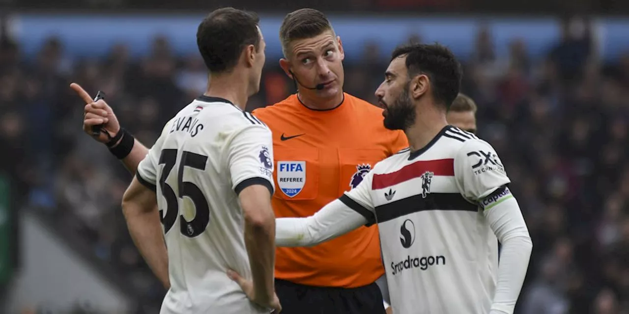 Rapor Pemain MU di Markas Aston Villa: Evans Memuaskan, Hojlund Mengecewakan