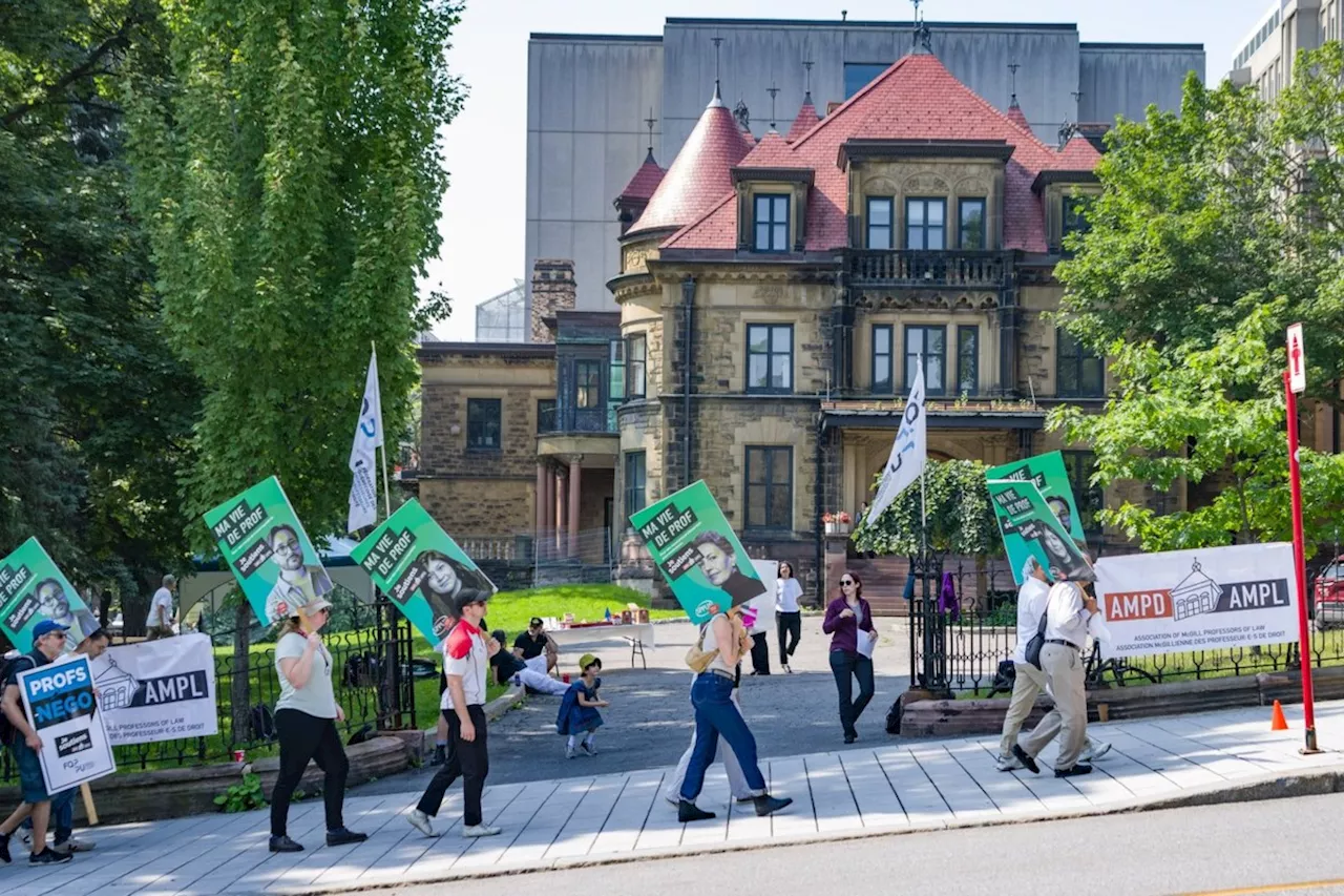 McGill agrees to drop legal challenge of law faculty union, ending strike