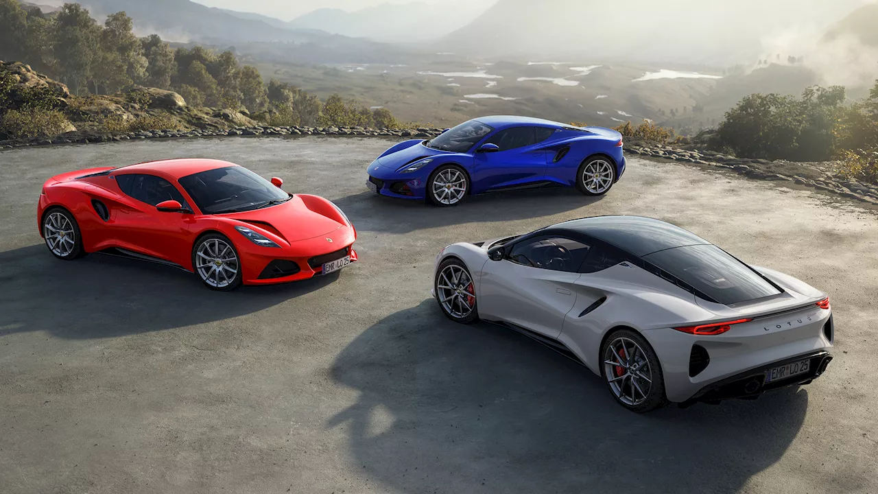 2025 Lotus Emira Turbo SE Lands With 400 HP Four-Pot From AMG