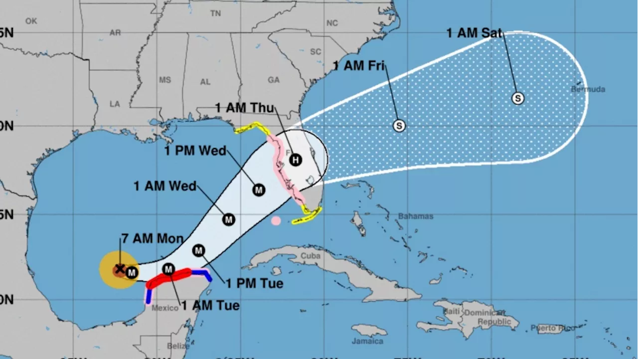 Hurricane Milton is forecast to become a Category 5 and is taking aim for Florida