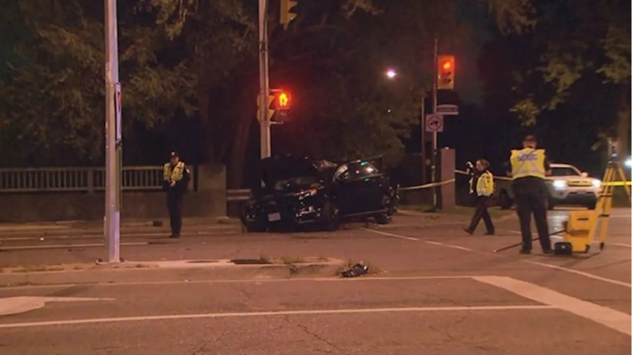 Man dead following two-vehicle collision in North York