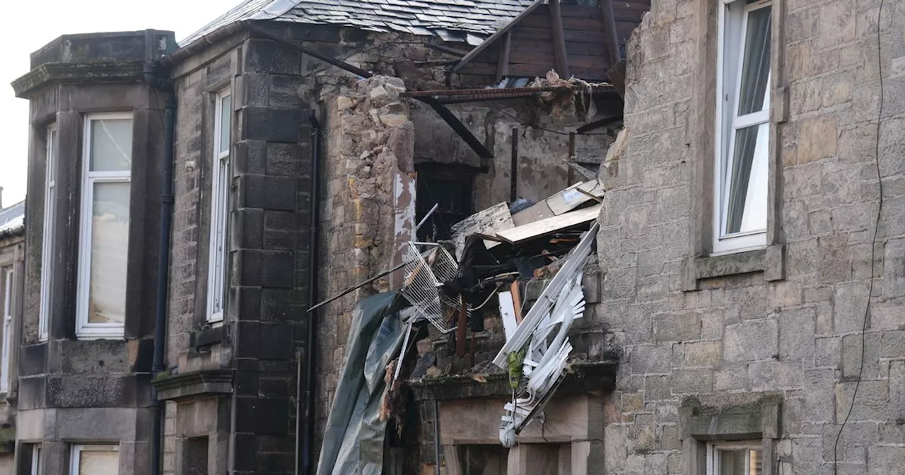 Neighbour thought 'World War III had started' after Alloa flat explosion