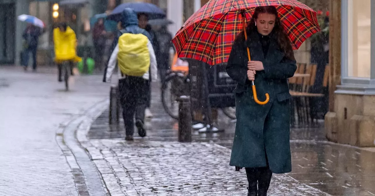 Scotland to be covered by sheet of rain as Hurricane Kirk remnants hit