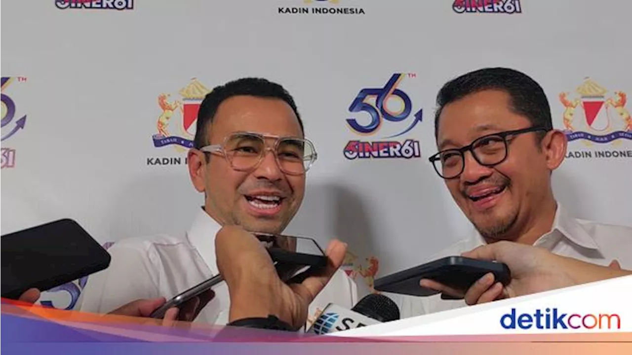 Jadi Waketum Kadin, Raffi Ahmad: Terima Kasih Pak Anindya