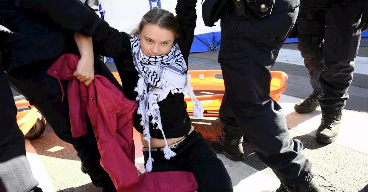 Greta Thunberg bei Sitzblockade in Brüssel festgenommen