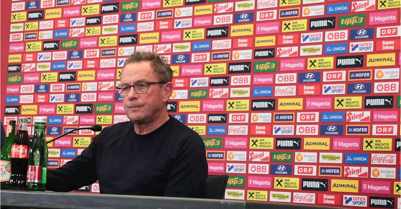 ÖFB-Teamchef Rangnick und seine Skepsis zum Ballbesitz