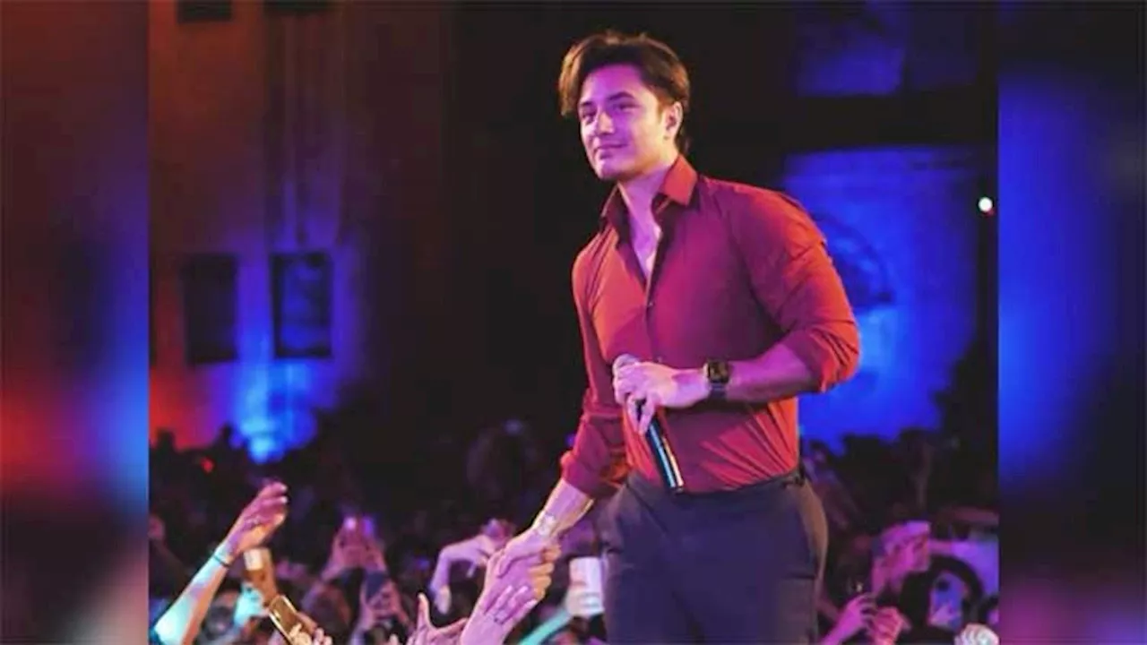 Ali Zafar performs at NCA's 150th anniversary celebrations