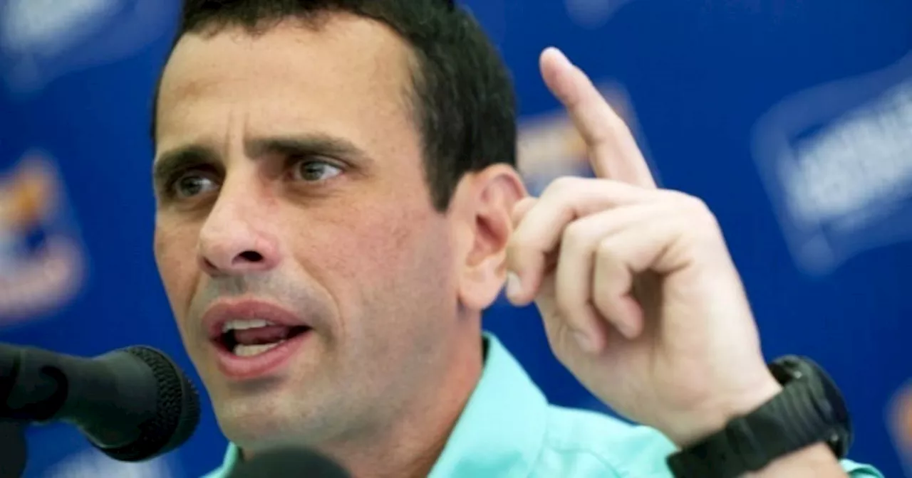 “Maduro insiste en imponerse a punta del dolor de un pueblo”: Capriles