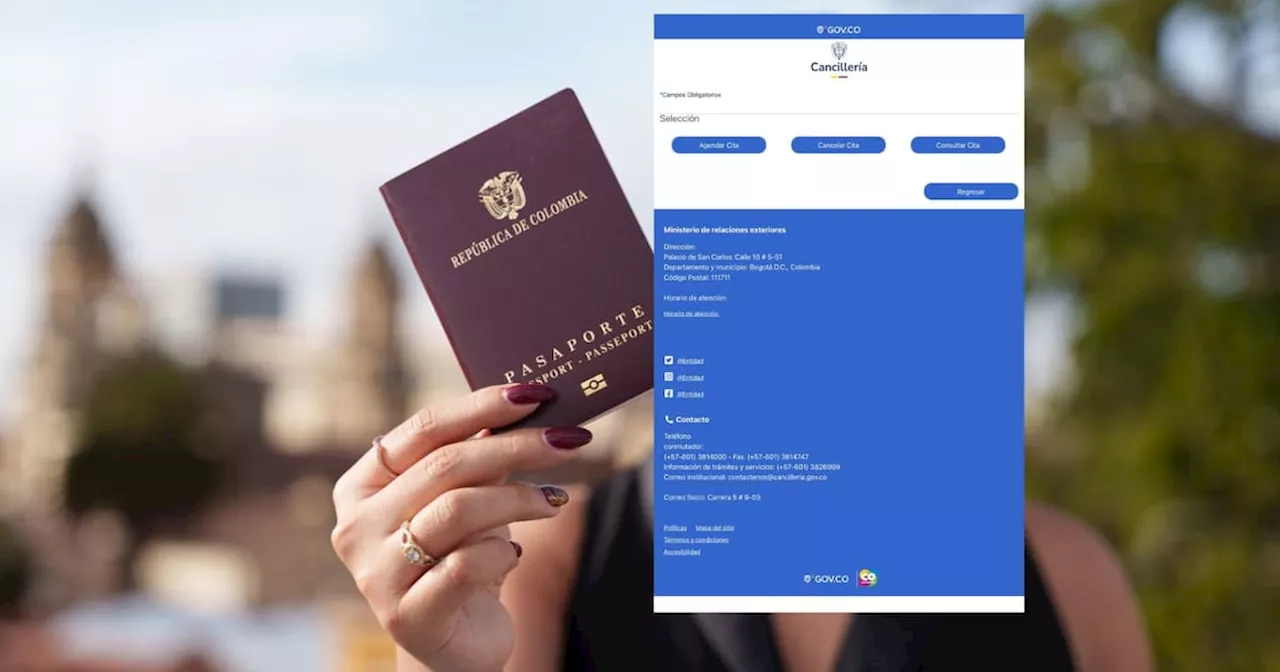 Pasaporte gratis: así puedes agendar la cita virtual