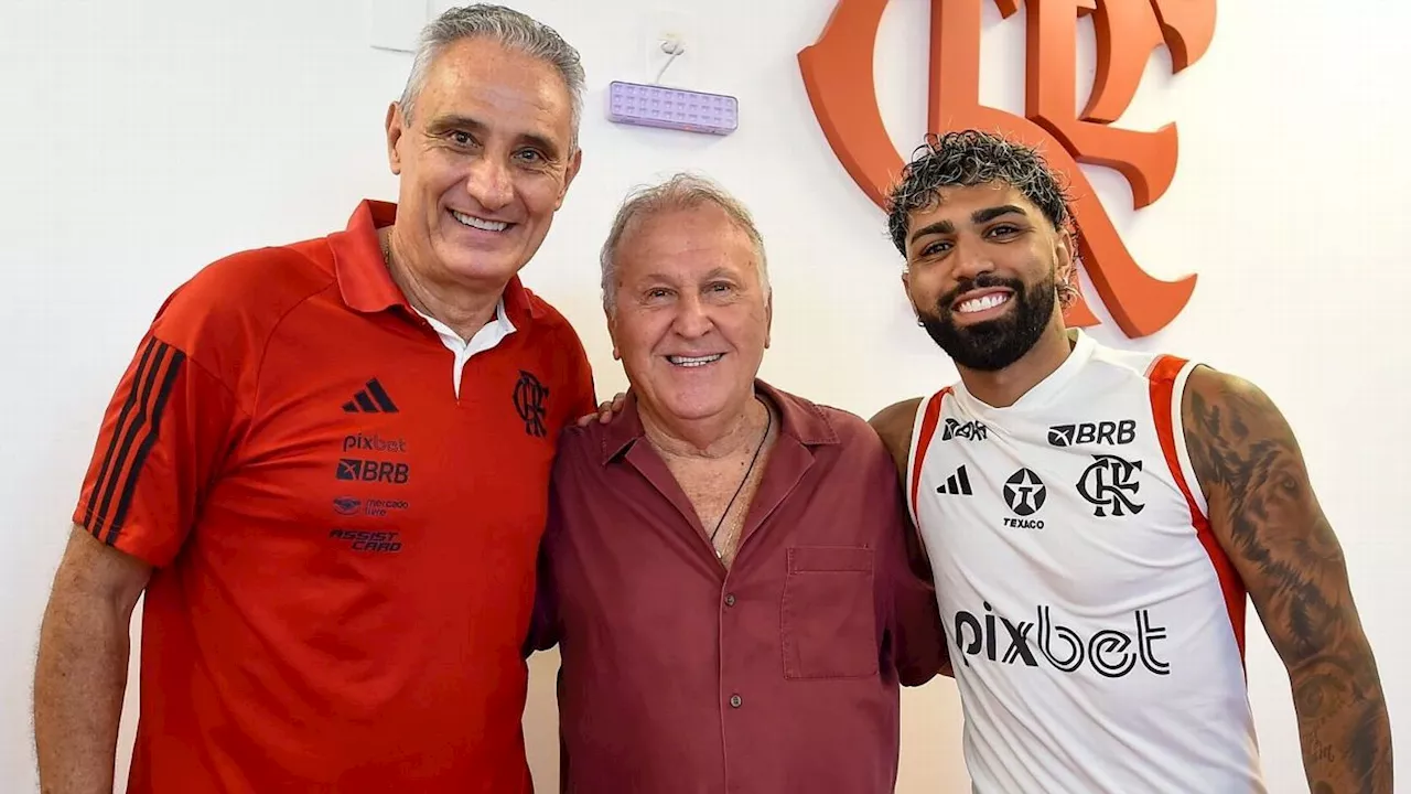 Zico revela o que pediu a Gabigol: 'Problema dele era só com o Tite'