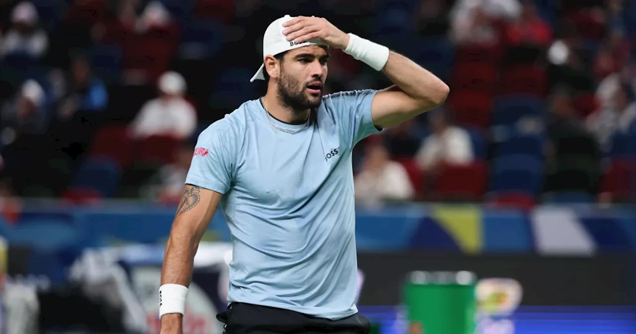 Matteo Berrettini perde con Rune, il danese vince ancora in rimonta