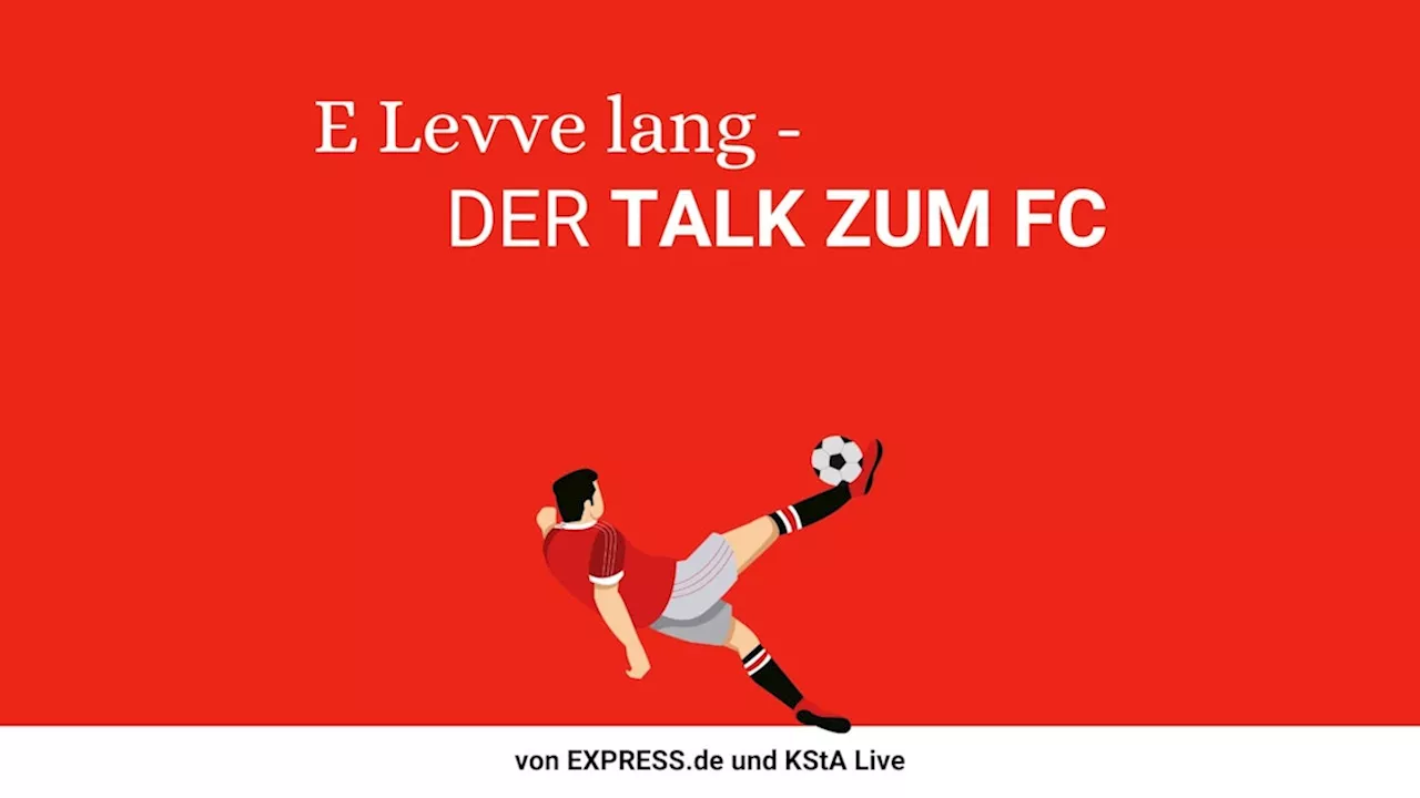 Mit Kessler und Rettig: Hier zwei Tickets für den Talk zum FC gewinnen