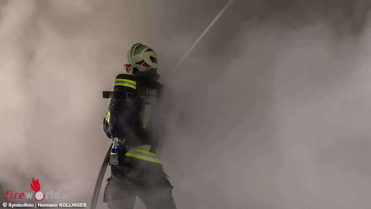 Bayern: Mehrstündiger Großeinsatz bei Feuer in leerstehendem Gebäude in Gemünden am Main