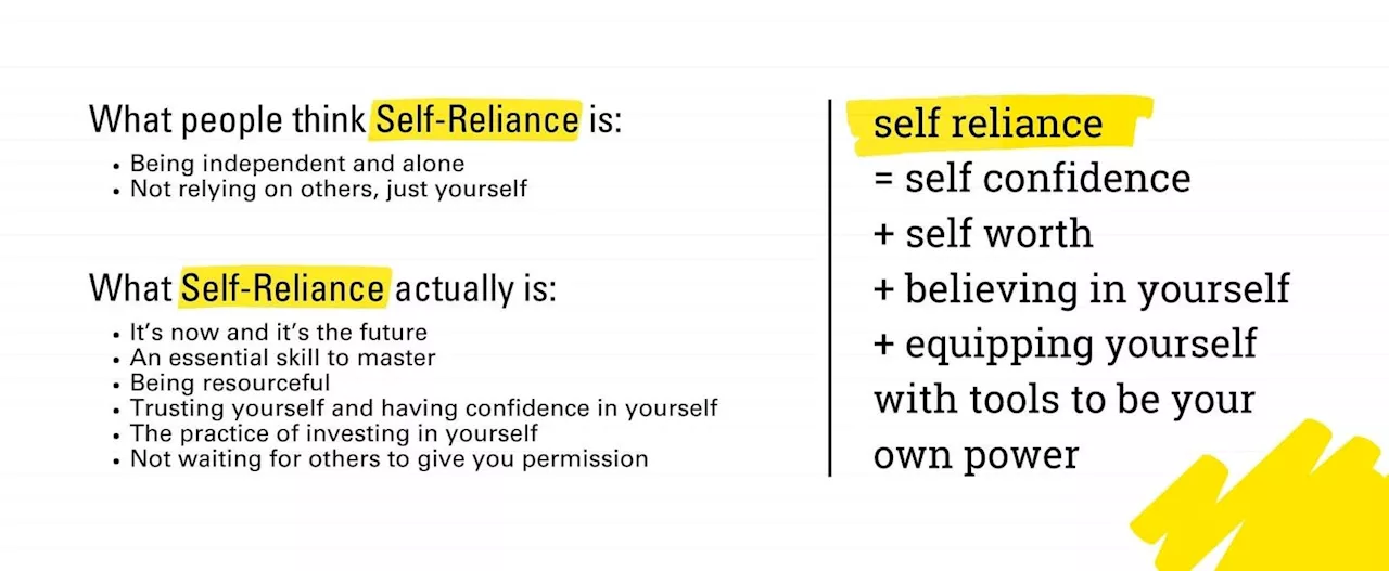 Why Society Never Put Self-Reliance On A Pedestal