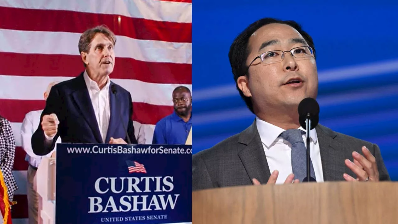 Andy Kim and Curtis Bashaw clash over abortion, immigration in NJ Senate debate