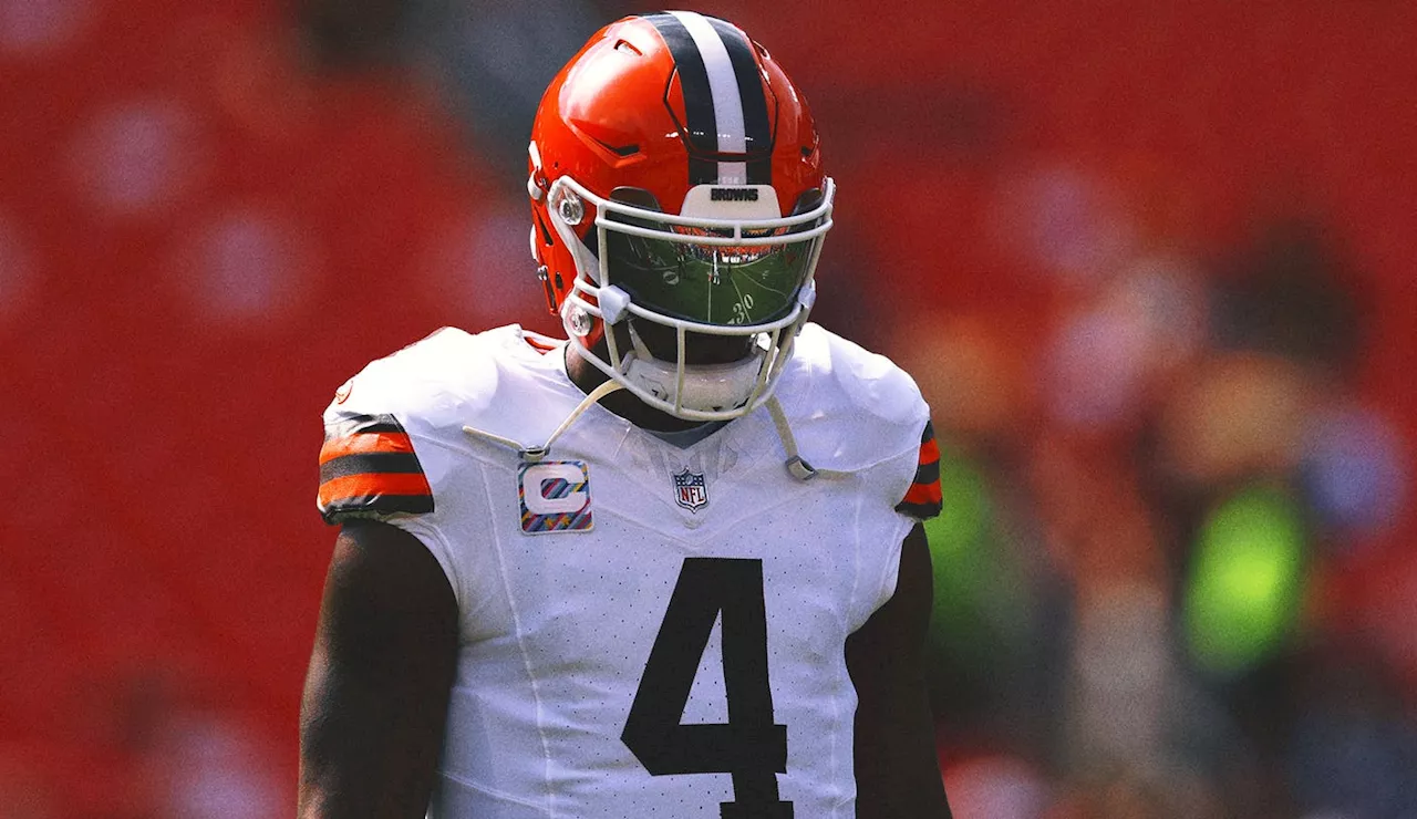 Browns are 'not changing quarterbacks' after Deshaun Watson struggles again