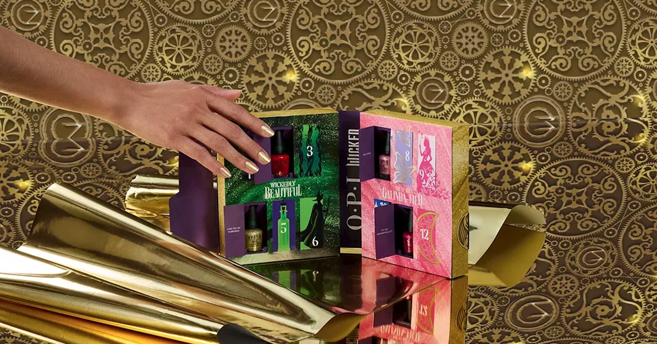 OPI releases Wicked-themed advent calendar with 12 spellbinding shades