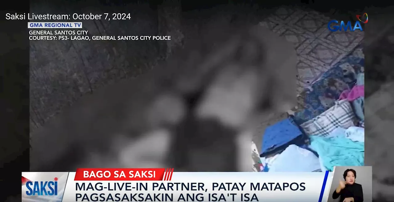 GenSan couple dead after stabbing each other