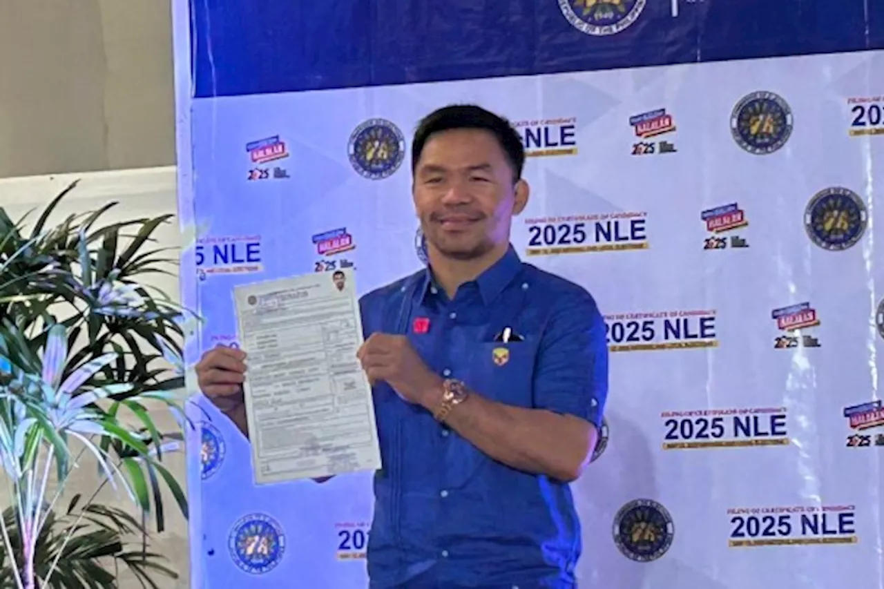 Manny Pacquiao reenters political ring as senatorial candidate