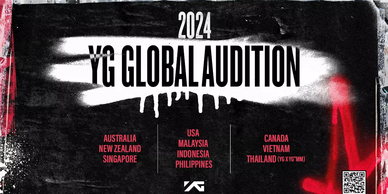 YG Entertainment to hold a global audition in the Philippines in November