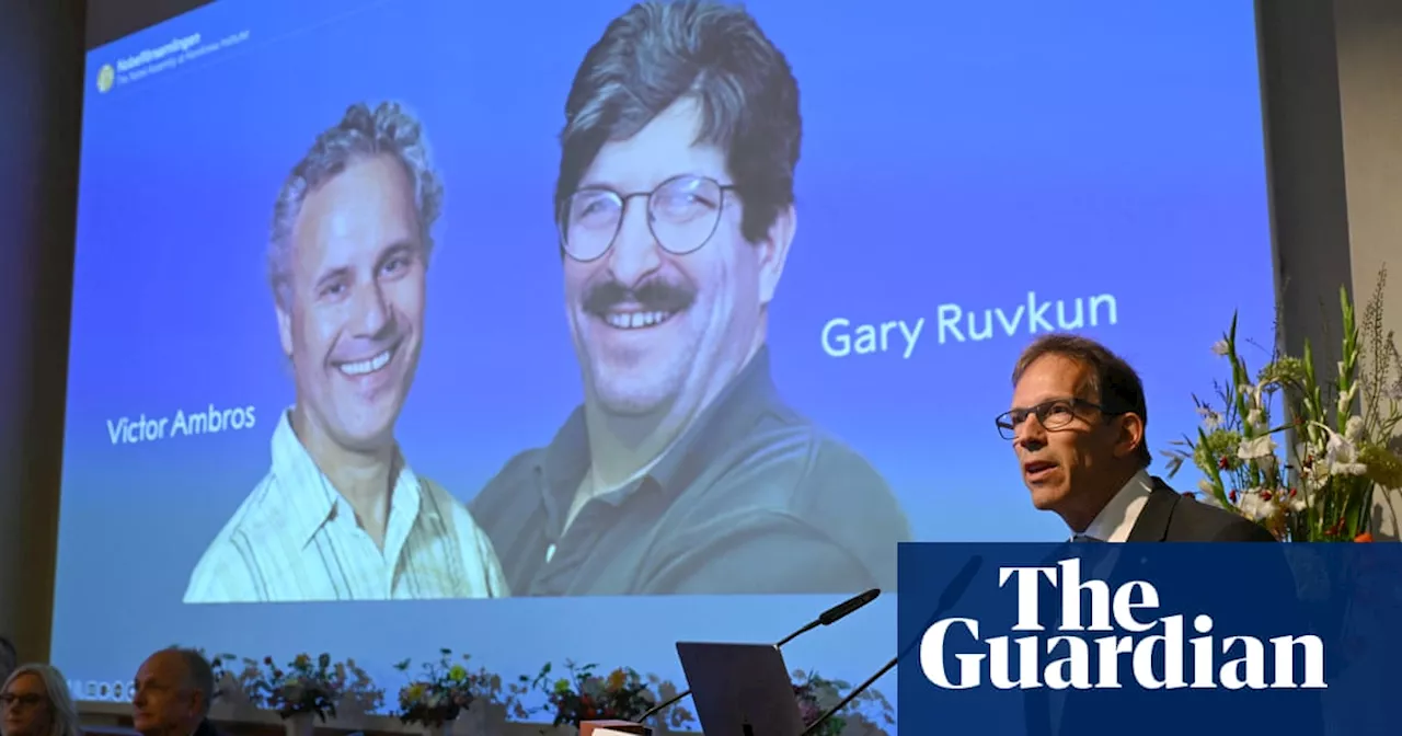 Nobel prize in medicine awarded to scientists for work on microRNA