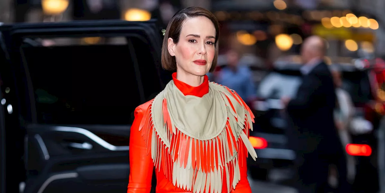 Sarah Paulson Embraces Every Style Aesthetic for The Hold Your Breath Press Tour