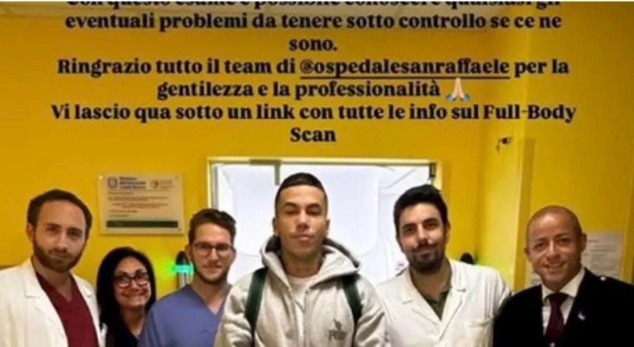 Sfera Ebbasta e il check-up da 2.500 euro, bufera sui social. «C'è chi aspetta per mesi»