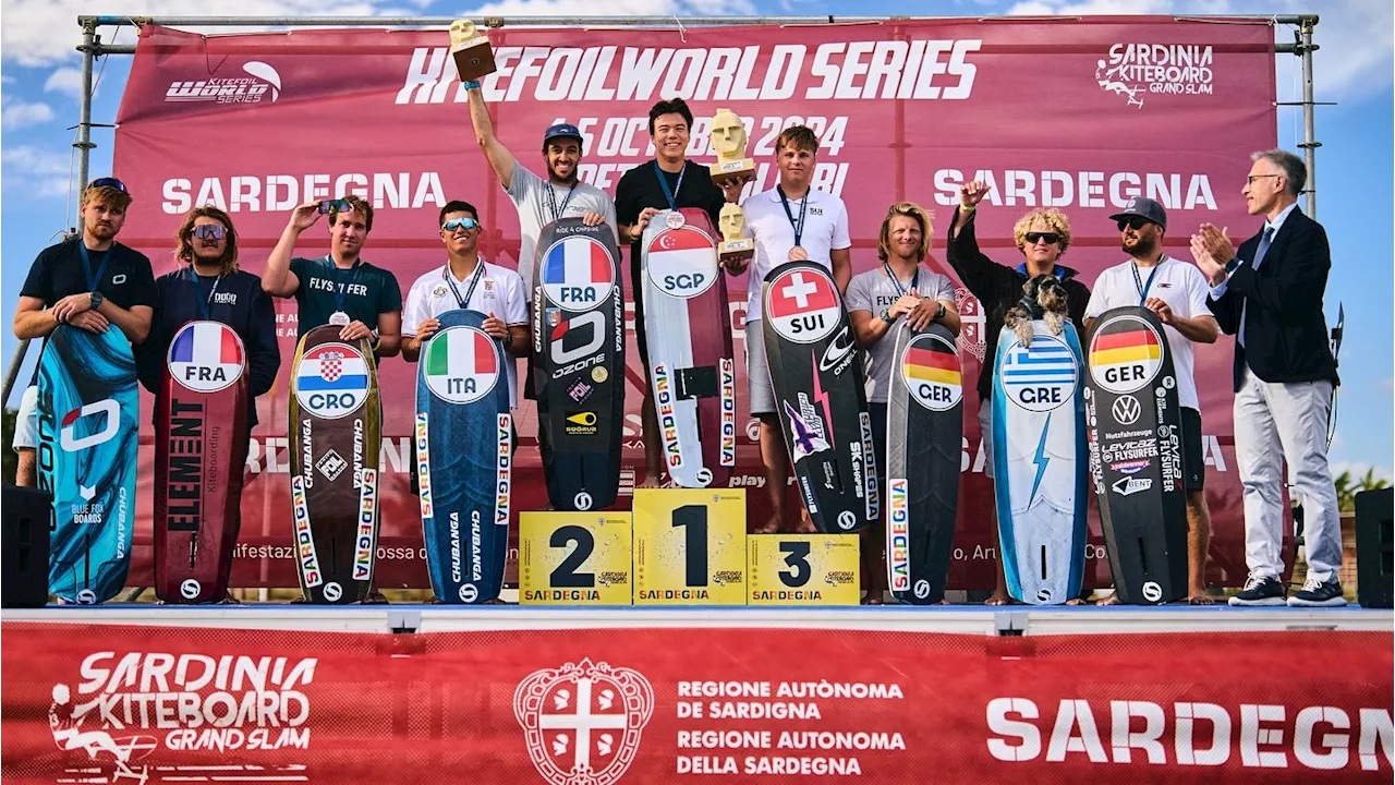 3 championships in a row: 'Rock-solid' Max Maeder emerges as overall champion at 2024 IKA KiteFoil