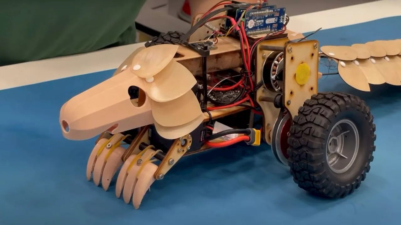 Student-built Pangolin robot ‘poops’ seeds with advanced planting technology