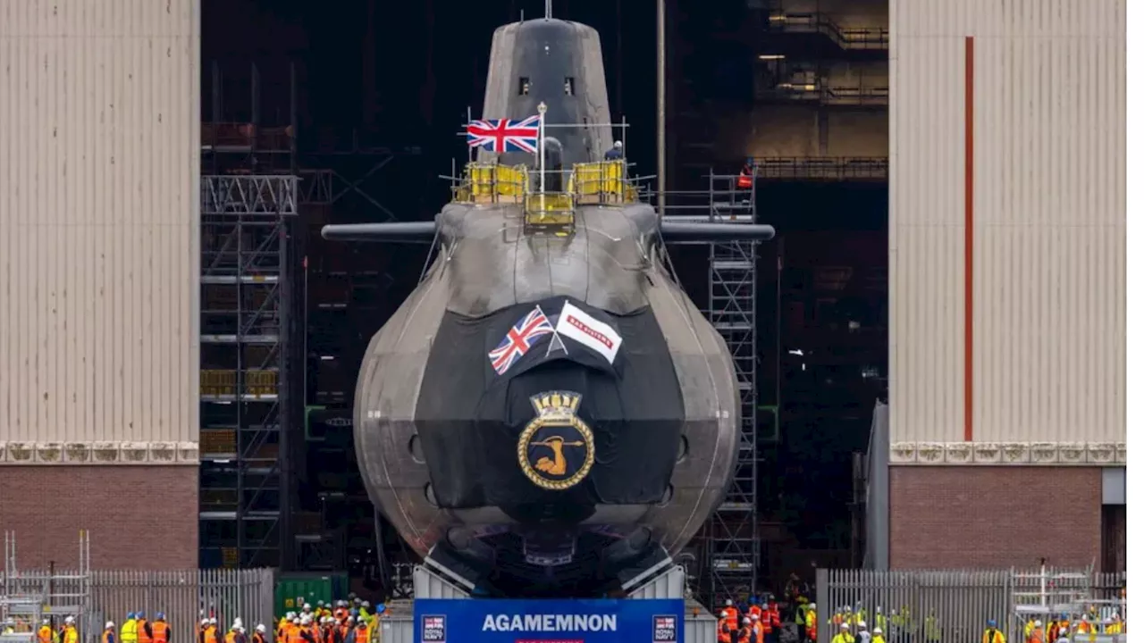 UK: Royal Navy’s sixth Astute class nuclear-powered submarine launched