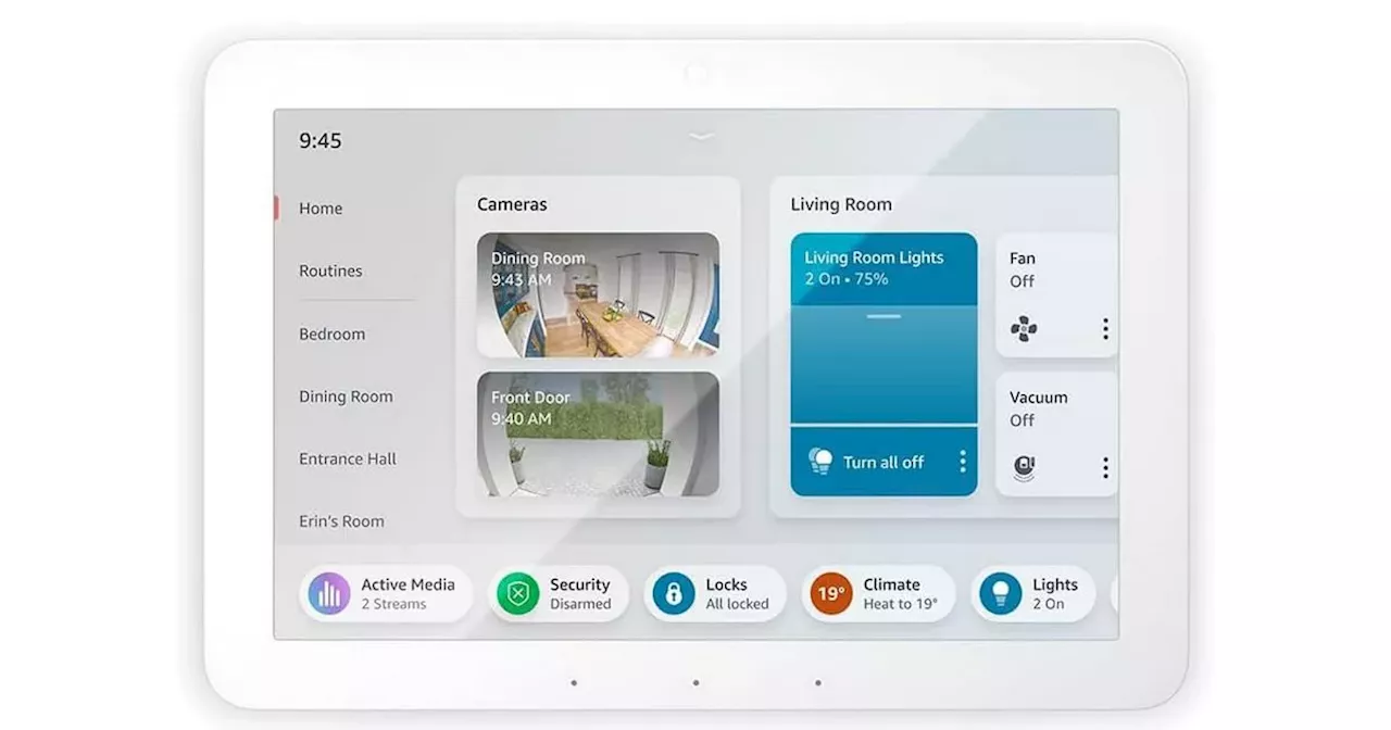 Amazon Echo Hub: A Touchscreen Controller for Your Smart Home