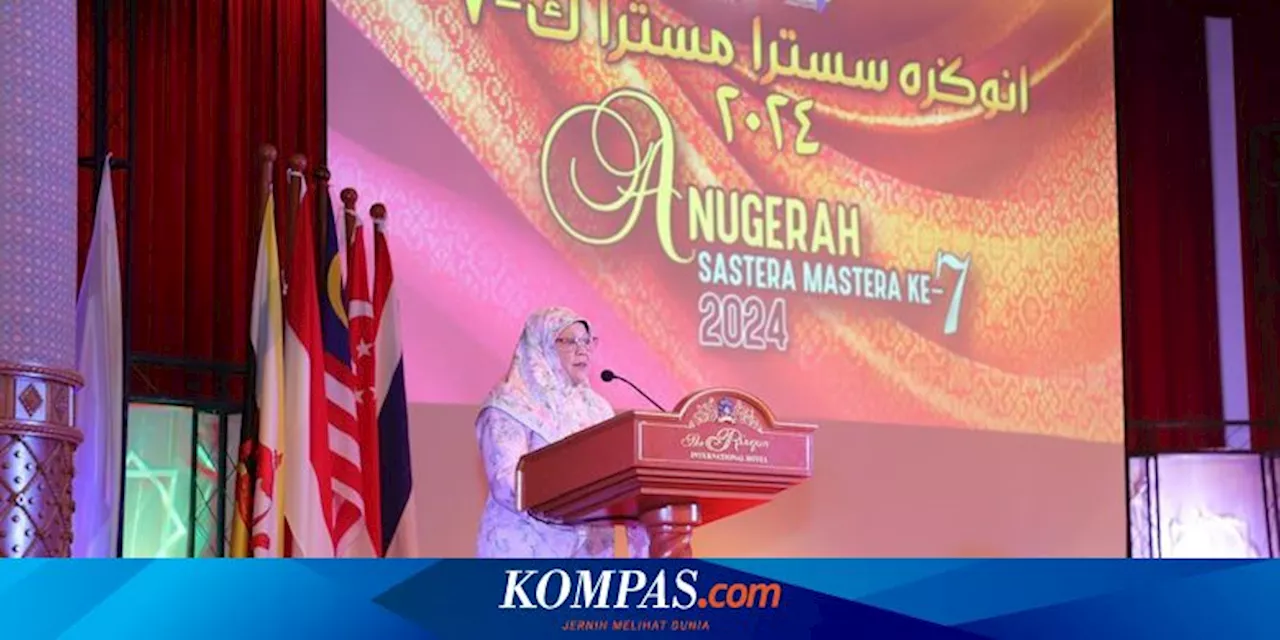 Taufiq Ismail Terima Anugerah Sastrawan Mastera 2024 dari Brunei Darussalam