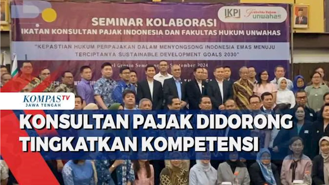 Konsultan Pajak Didorong Tingkatkan Kompetensi