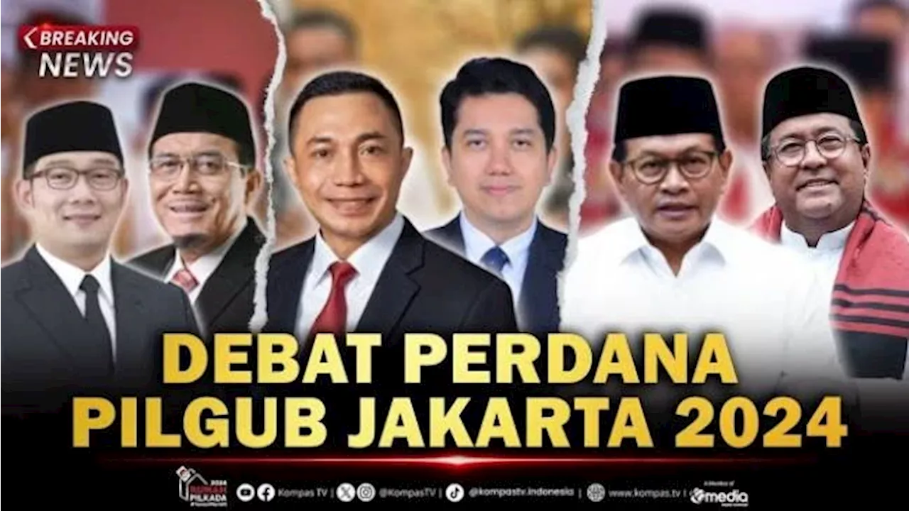 Ridwan Kamil, Dharma Pongrekun, dan Pramono Anung Beri Respons Usai Debat Perdana Pilkada Jakarta