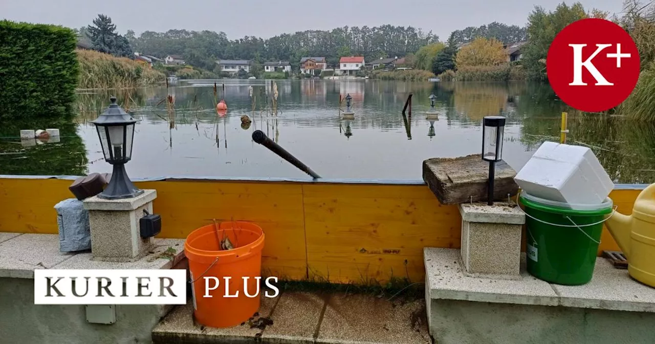 Grundwasser flutet Häuser in Oberzögersdorf (NÖ): 'Niemand hilft uns'