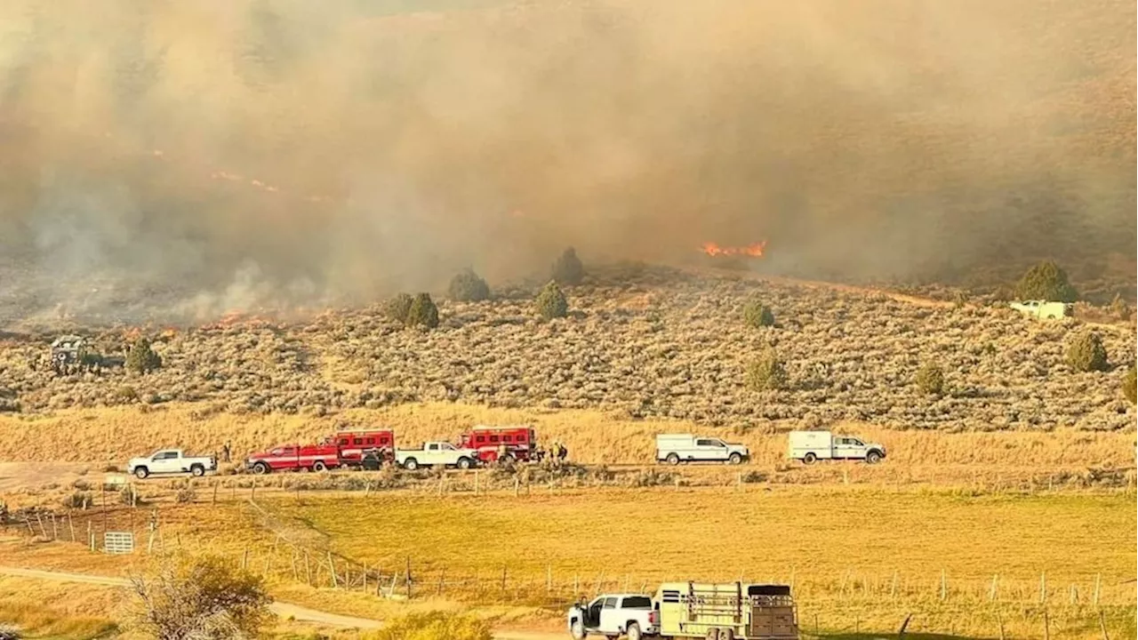 Heavy smoke from Yellow Lake Fire affects surrounding counties as blaze continues to grow