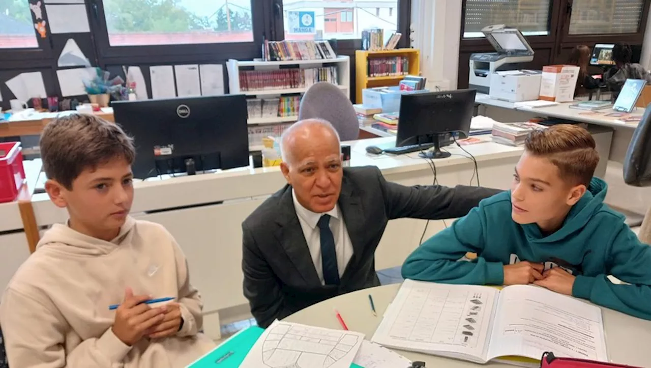 Visite studieuse pour le recteur d’académie à Graulhet