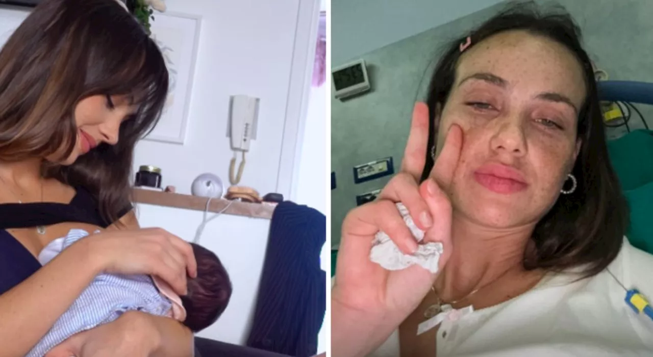 Rosalinda Cannavò, il selfie pre parto inviato alla mamma: «Non so se con questa foto si sia tranquillizzata»