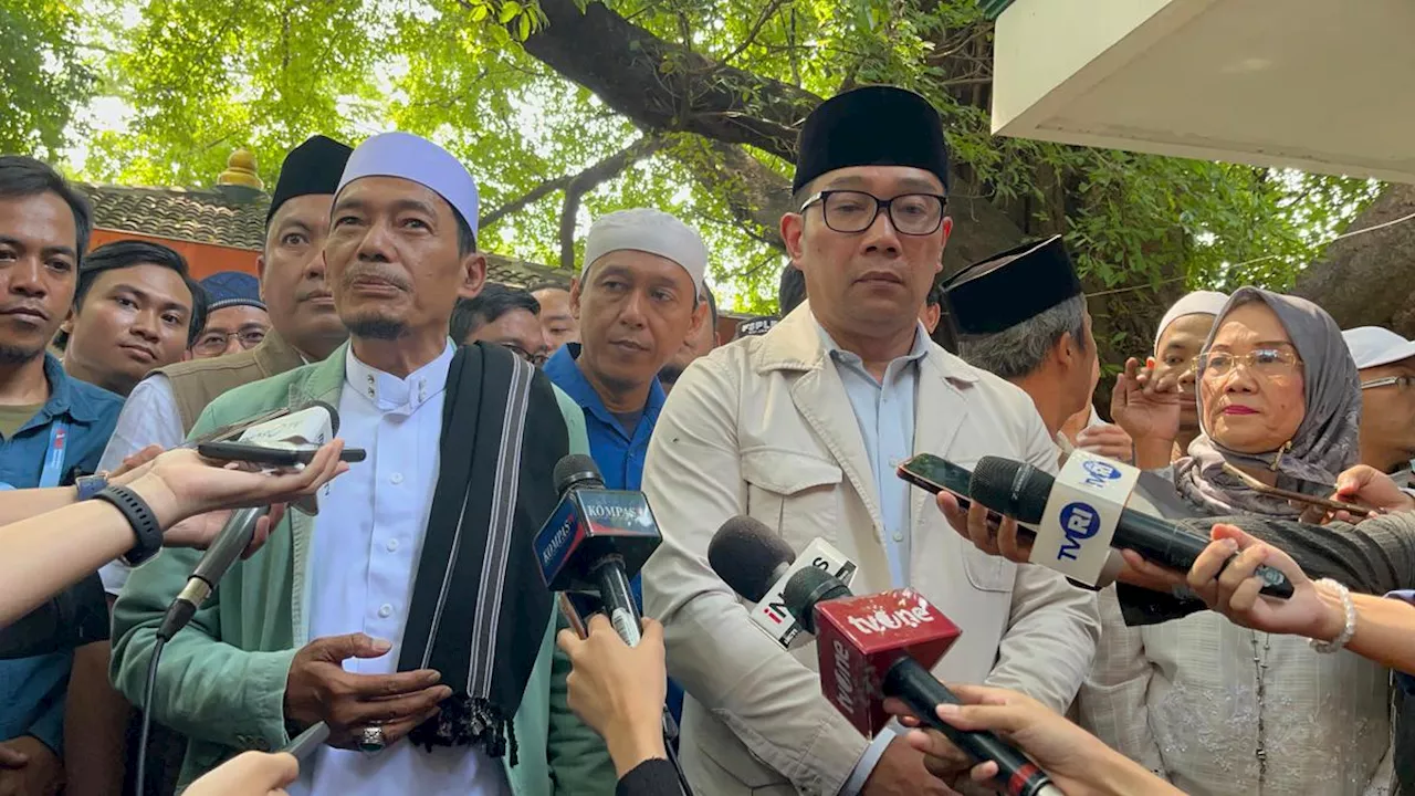 Ziarah ke Makam Pangeran Jayakarta, Ridwan Kamil Diminta Bereskan Lahan Mandek Sejak Era Jokowi