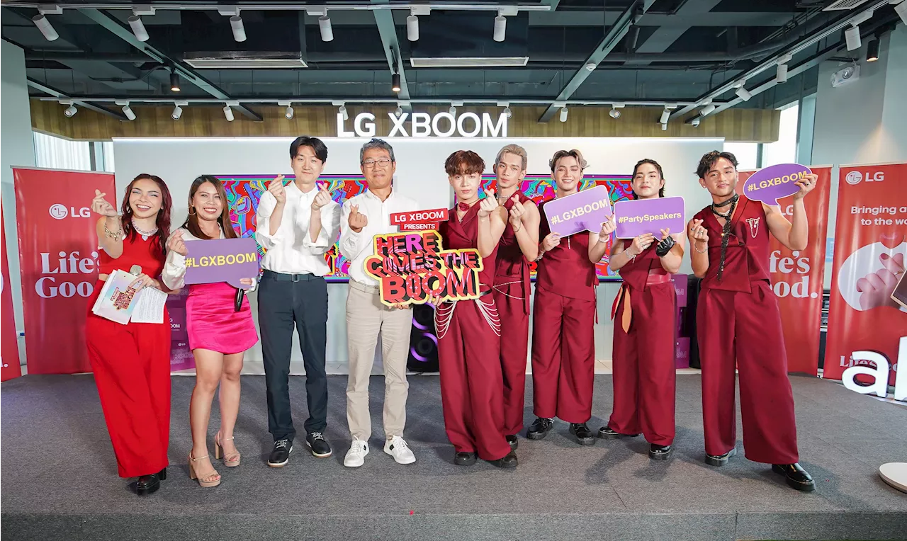 LG Launches XBOOM Speakers with Energetic Music Festival Vibe