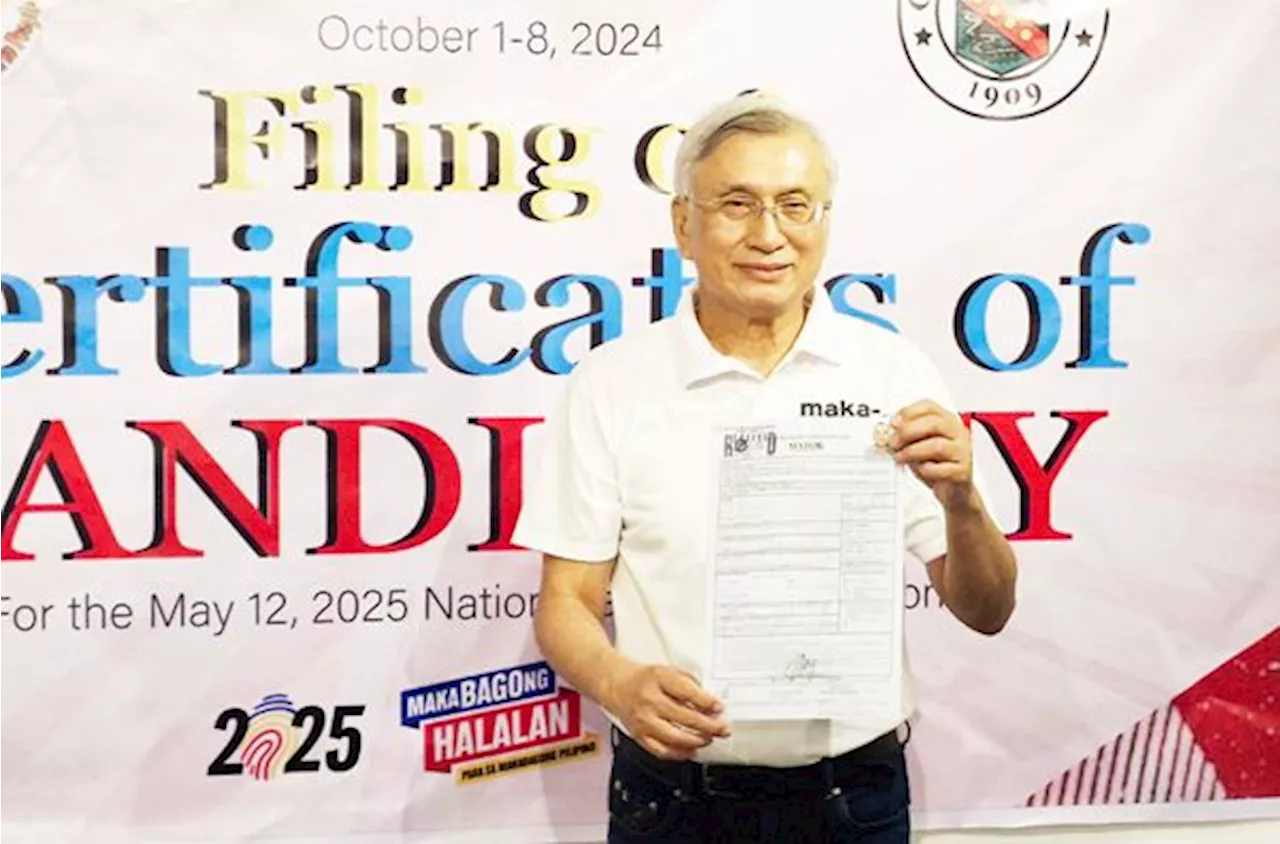 Solon files COC for Baguio City mayor