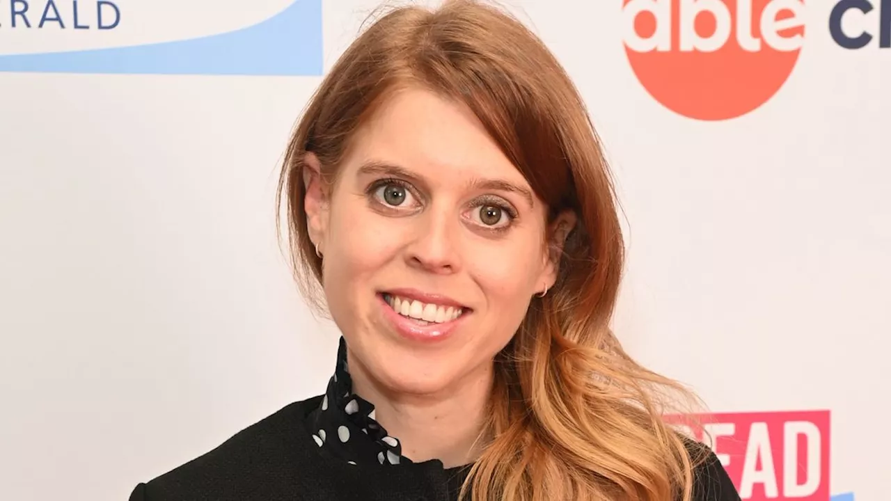 Pregnant Princess Beatrice Glows in a Chic Black Velvet Look in First Appearance Since Baby News