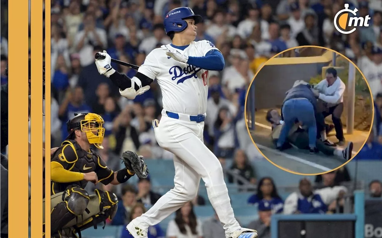 Aficionados-se-pelean en el Dodger-Stadium tras juego-de-MLB