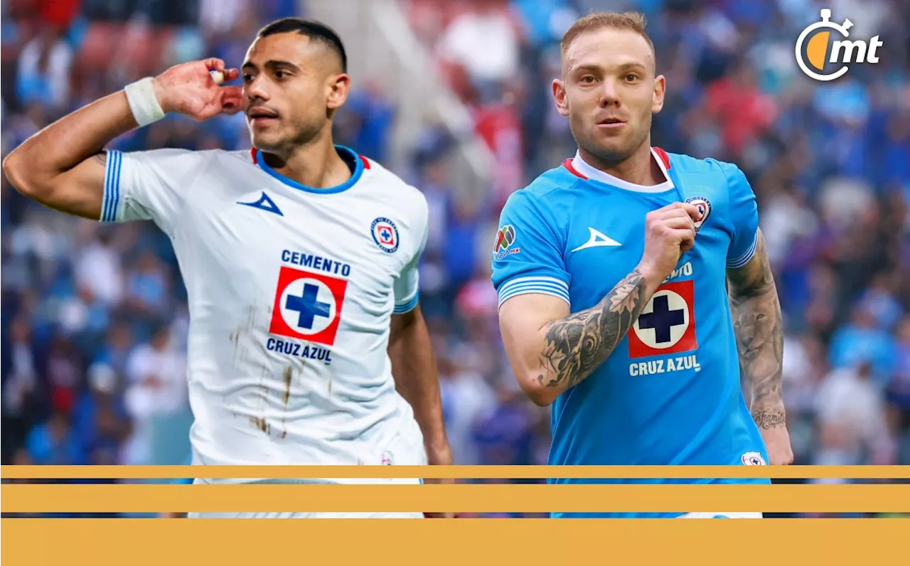 Cinco jugadores de Cruz Azul ACECHAN el título de goleo del Apertura 2024