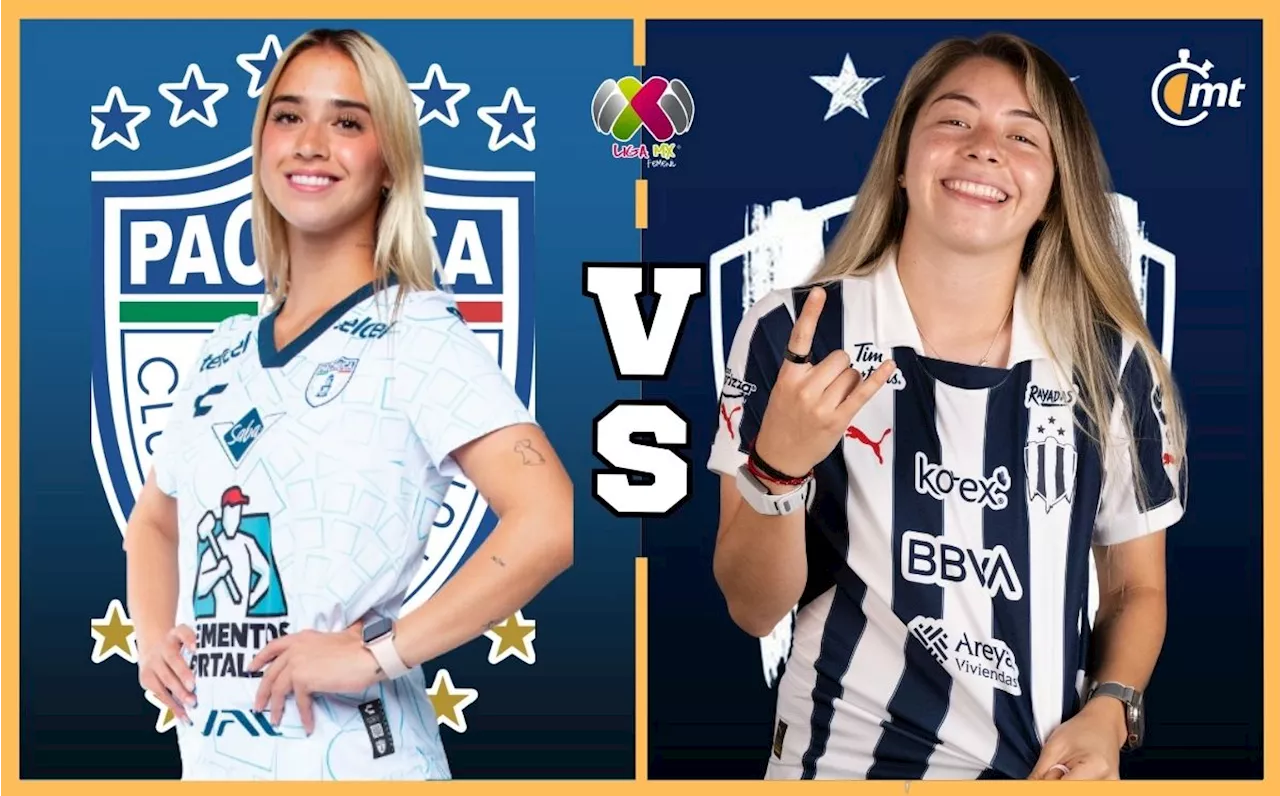 Pachuca vs Rayadas EN VIVO: ¿A qué hora y dónde ver partido Liga MX Femenil?