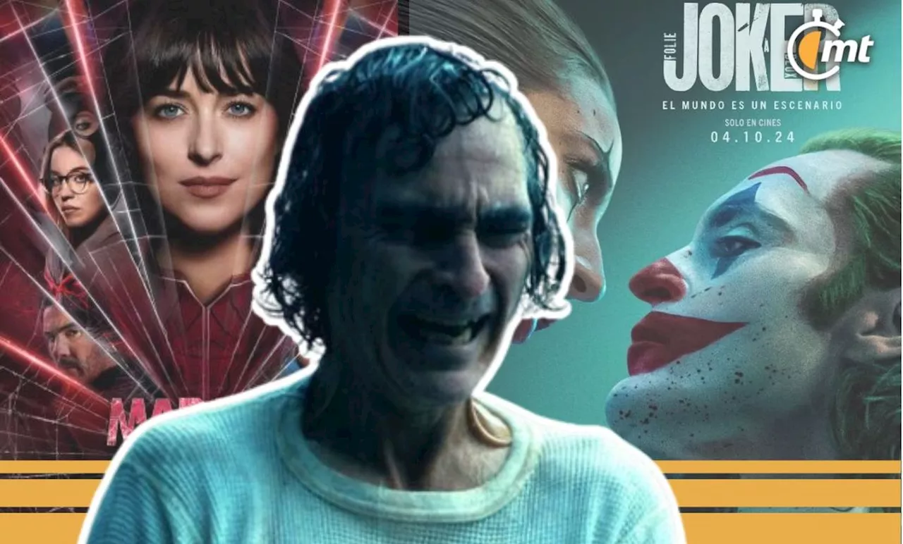 ¡The Joker 2 se convierte en la peor película de superhéroes! Le arrebata el puesto a ‘Madame Web’