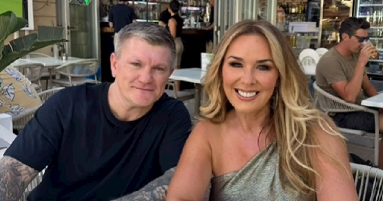 Corrie Claire Sweeney's message to 'darling' Ricky Hatton sparks reaction