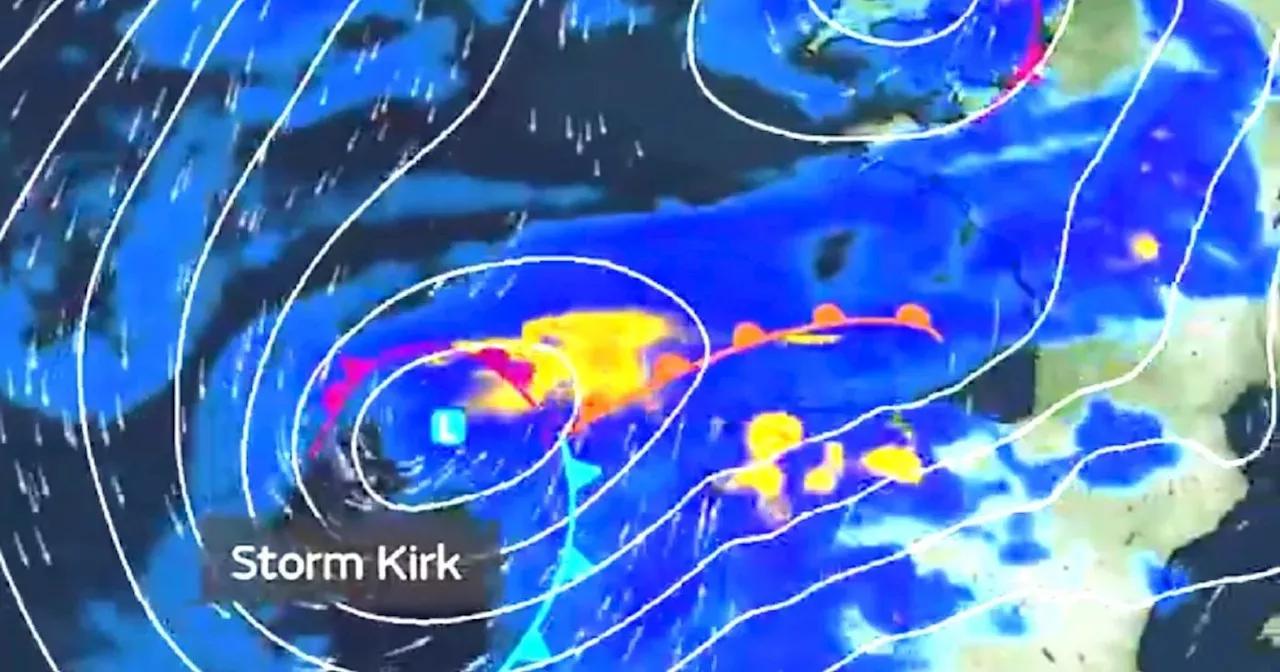 Met Office issues Hurricane Kirk update as experts 'confident' of path