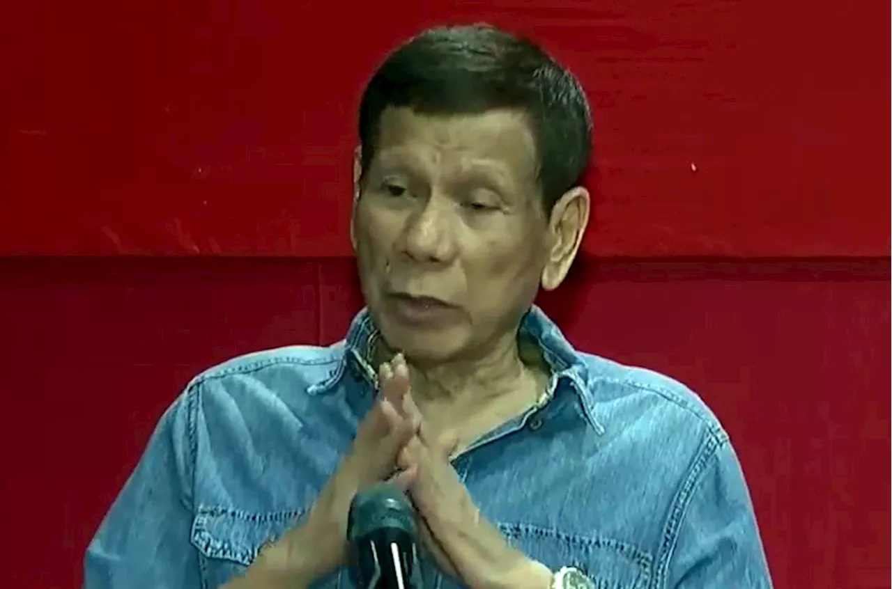 Duterte says he has no quarrel with Marcos