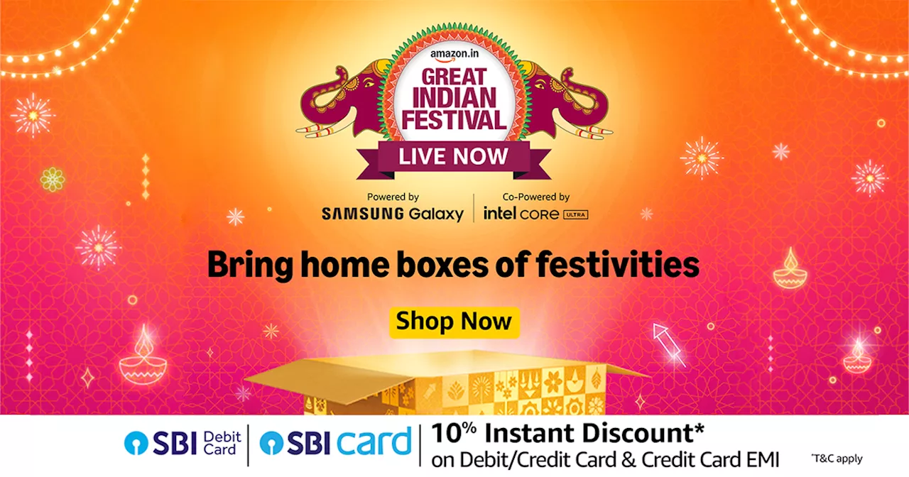 Amazon Great Indian Festival Sale में दबाकर बिक रहे हैं ये 10 इलेक्ट्रॉनिक्स, ऐसी शानदार डील मिस नहीं करना चाहेंगे आप